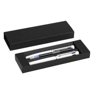 Metal ball pen and roller pen set
