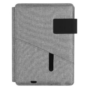 Portfolio case with A5 notebook and power bank, 5.000 mAh