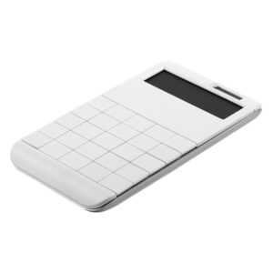 Calculator without printed numbers, 12 digits
