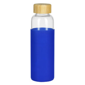 Wasserflasche mit Silikon Hülle, 500 ml